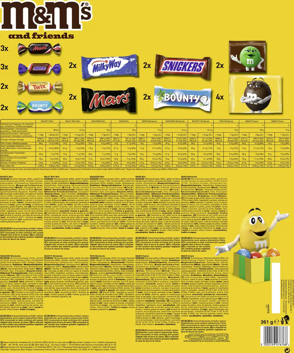 Bild 3 von Mars M&M's® & Friends Adventskalender 2025