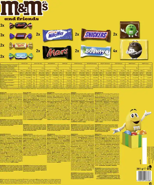 Bild 3 von Mars M&M's® & Friends Adventskalender 2025