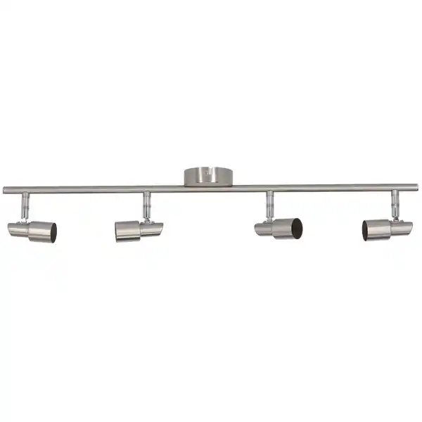 Bild 1 von toom LED-Deckenleuchte 'Alexa' silbern 4-flammig 67,3 x 12 x 8 cm