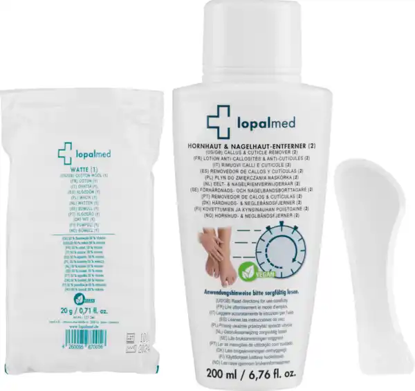 Bild 1 von Lopalmed Hornhaut & Nagelhautentferner Testbox