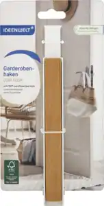 IDEENWELT Garderobenhaken weiß