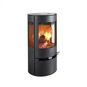 Aduro Kaminofen '9' Stahl schwarz 6 kW