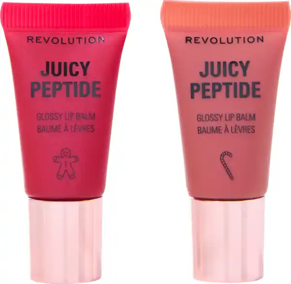 Bild 3 von Revolution Makeup Revolution Juicy Peptide Mini Lip Balm Gift Set