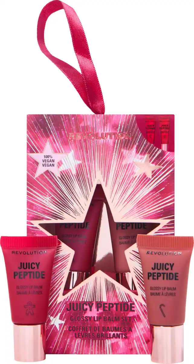 Bild 1 von Revolution Makeup Revolution Juicy Peptide Mini Lip Balm Gift Set