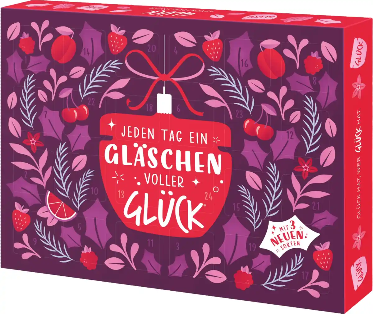Bild 1 von Glück Fruchtaufstrich Adventskalender 2025