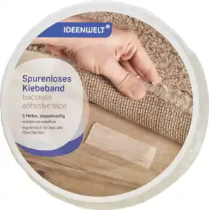 IDEENWELT Wiederverwendbares spurenloses Klebeband