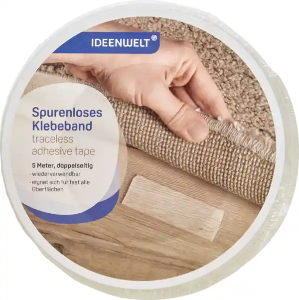 Bild 1 von IDEENWELT Wiederverwendbares spurenloses Klebeband