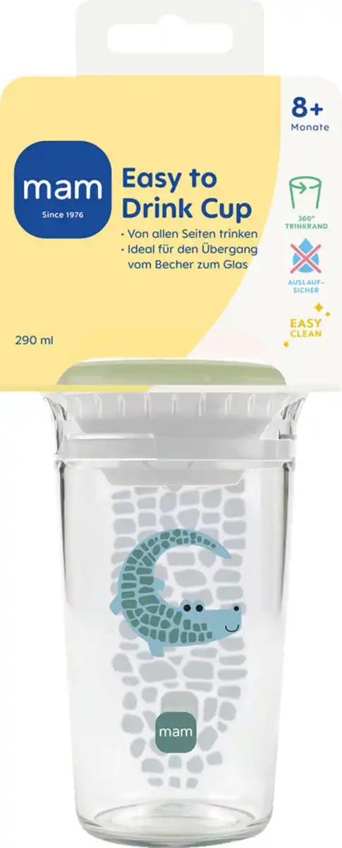 Bild 1 von MAM Easy to Drink Cup green ab dem 8. Monat, 290 ml