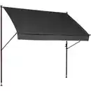 Bild 1 von Angerer Freizeitmöbel Klemmmarkise 'Style' anthrazit 400 x 150 cm