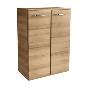 Fackelmann Unterschrank 'Milano' braun matt 60,5 x 82,5 x 32 cm