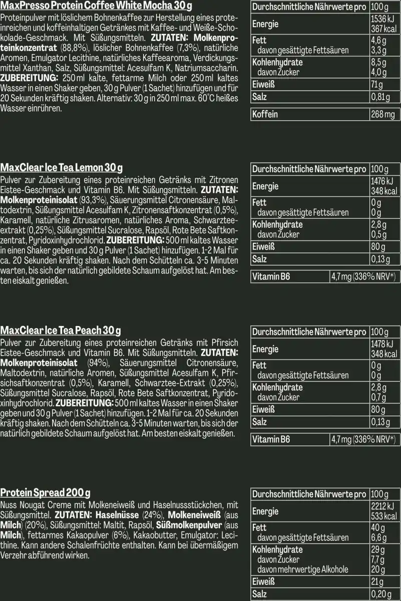 Bild 2 von MaxiNutrition Adventskalender Protein & Hydration 2025