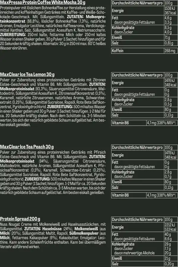 Bild 2 von MaxiNutrition Adventskalender Protein & Hydration 2025