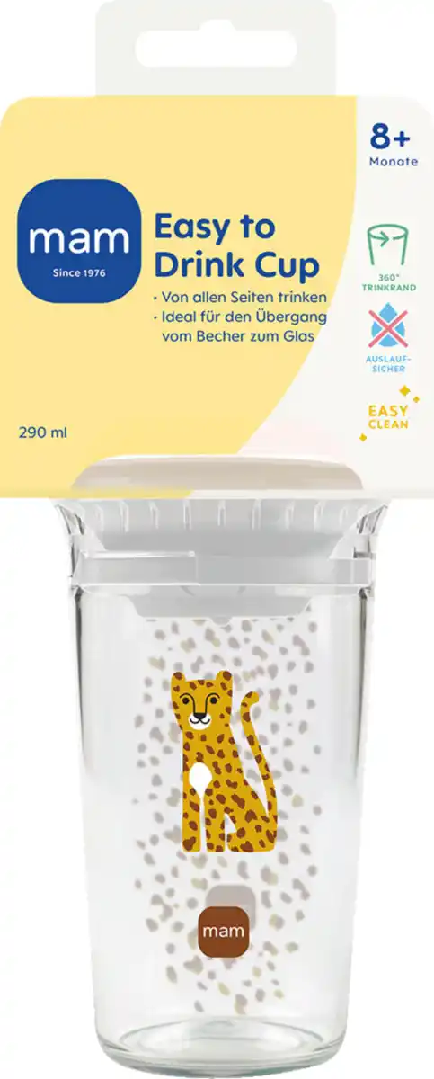Bild 1 von MAM Easy to Drink Cup beige ab dem 8. Monat, 290 ml