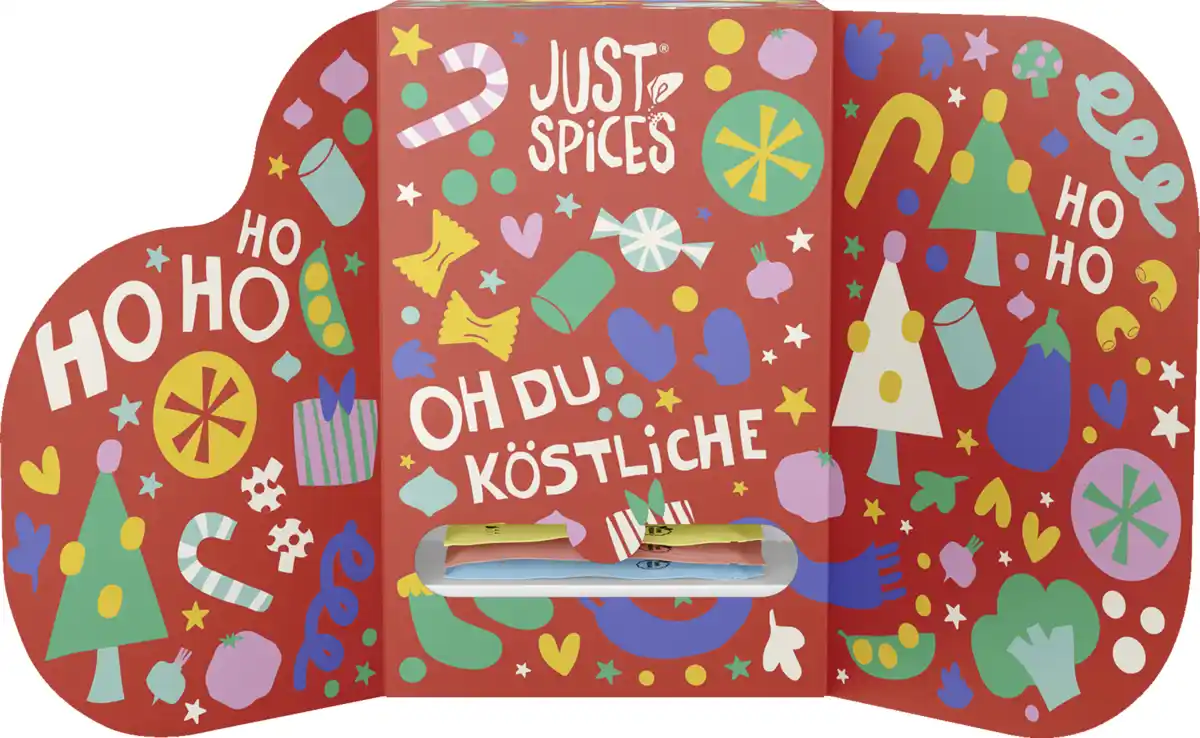 Bild 1 von Just Spices Gewürz Adventskalender 2025, 116 g 24 Gewürzmixe
