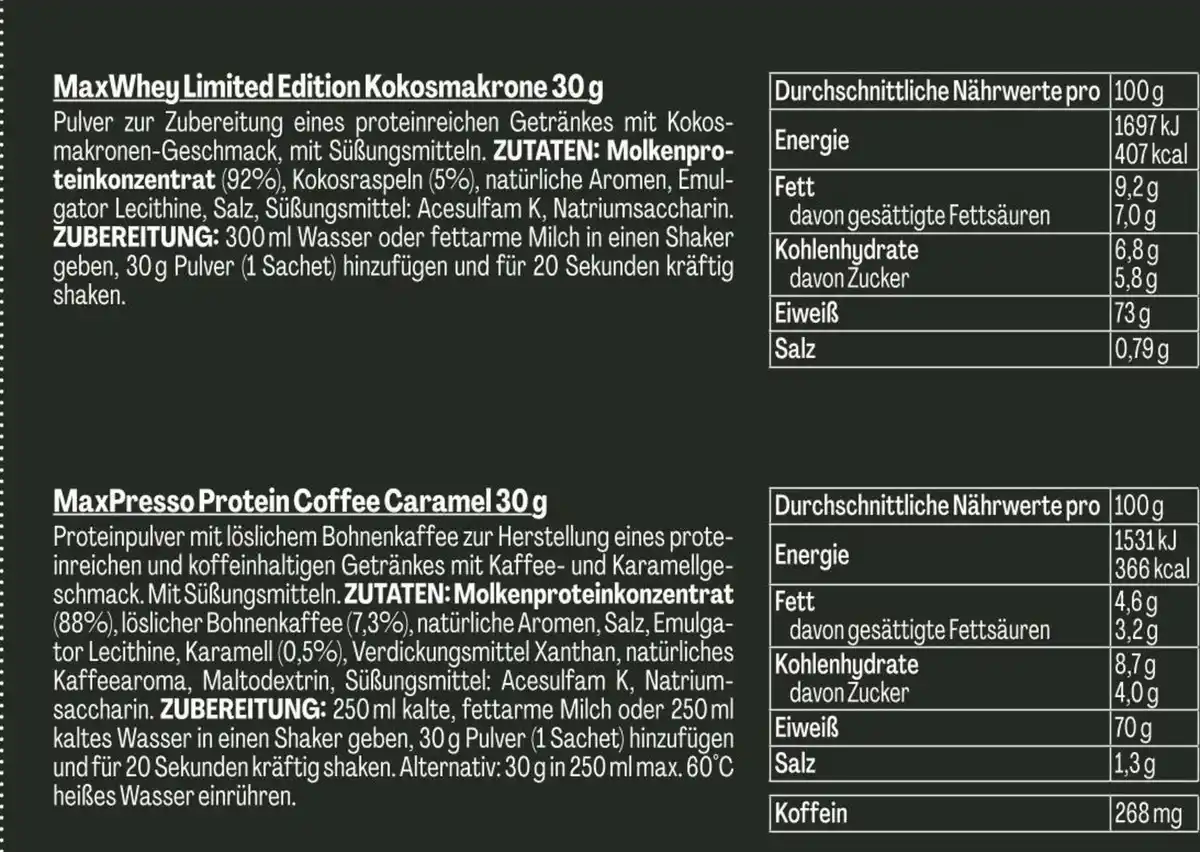 Bild 3 von MaxiNutrition Adventskalender Protein & Hydration 2025