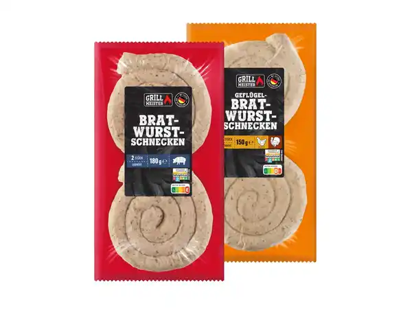 Bild 1 von Grillmeister Bratwurst-Schnecken