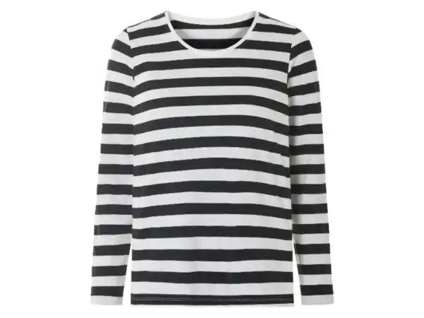 Bild 2 von esmara® Damen Langarmshirt mit Rundhalsausschnitt