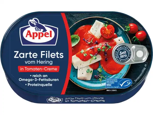 Bild 1 von Appel Zarte Filets vom Hering,  200 g