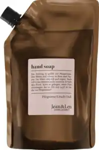 Jean&Len Handseife Pfingstrose & Litschi Nachfüllbeutel, 500 ml