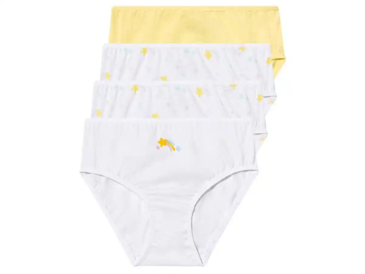 Bild 1 von lupilu® Kleinkinder Slips, 4 Stück, reine Bio-Baumwolle