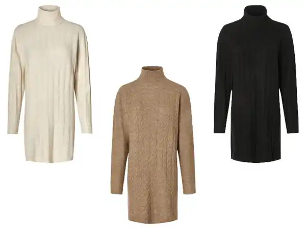 Bild 1 von esmara® Damen Strickkleid, mit recyceltem Material