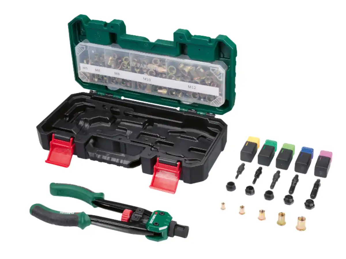 Bild 1 von PARKSIDE® Nietmutternzange, inkl. Zubehör 150tlg.