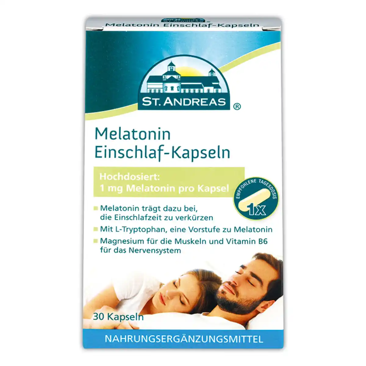 Bild 1 von St. Andreas Melatonin Einschlaf-Kapseln