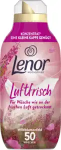 Lenor Weichspüler Konzentrat Luftfrisch Wildblumenfeld 50 WL
