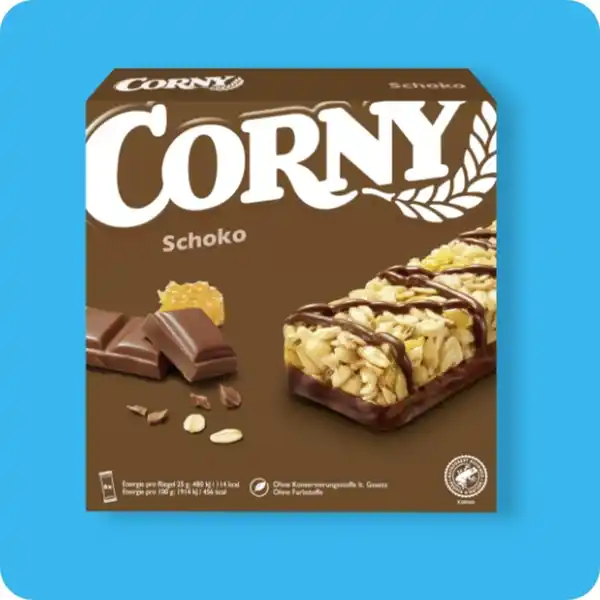 Bild 1 von CORNY Müsliriegel, Schoko oder Schoko-Banane