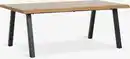 Bild 1 von Couchtisch HALSKOV 70x120 eichefarben/schwarz