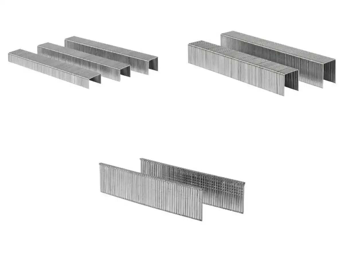 Bild 1 von PARKSIDE® Klammer- / Nagelset für Elektrotacker, aus verzinktem Stahl,  1000 St