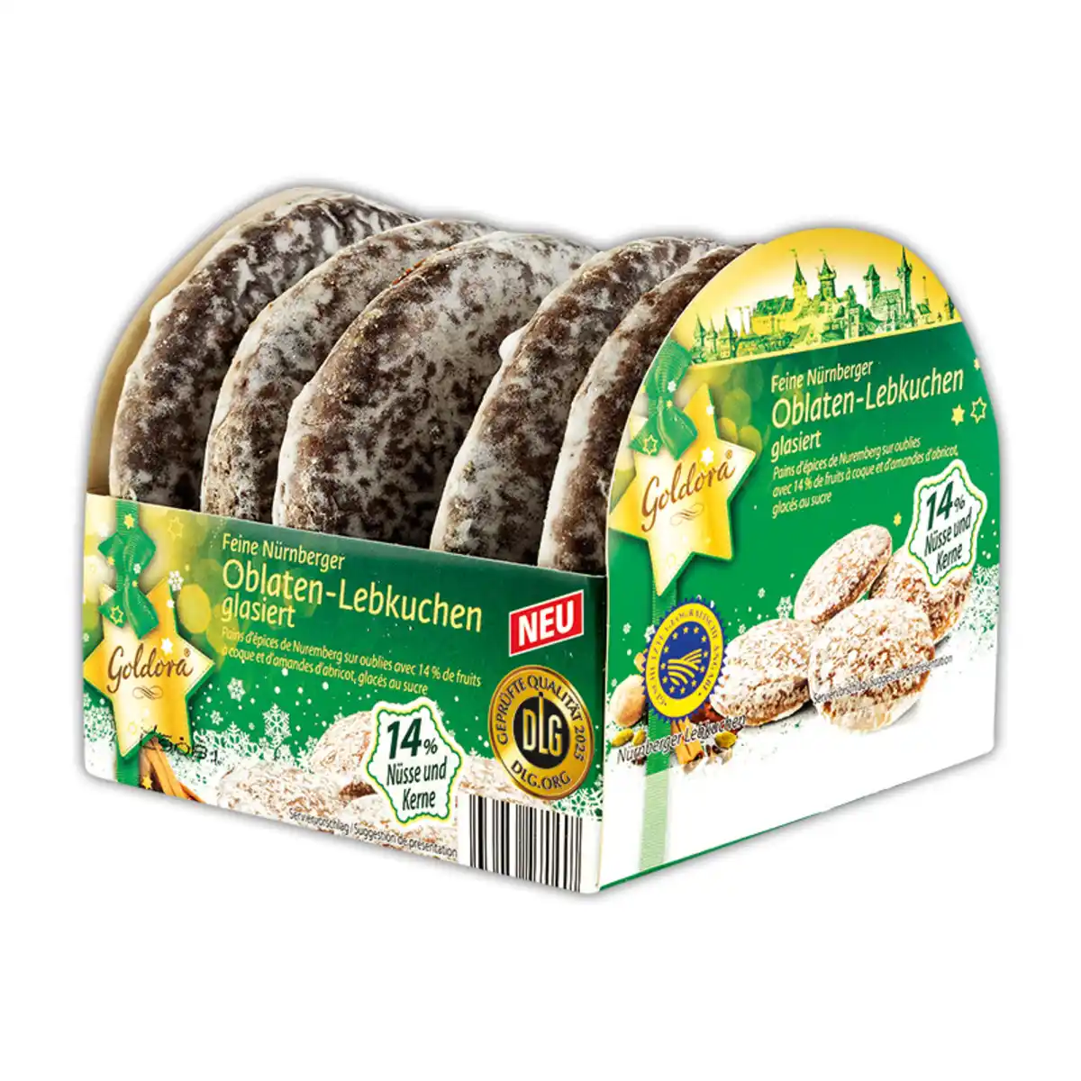 Bild 2 von Goldora Feine Nürnberger Oblaten-Lebkuchen
