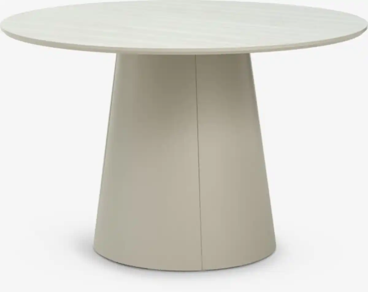 Bild 1 von Esstisch KLIPLEV Ø120 travertinfarben/beige