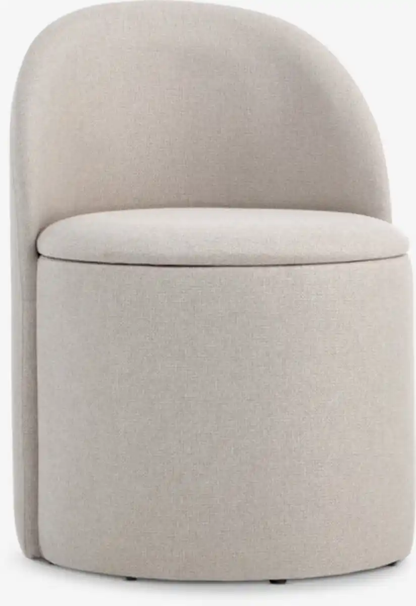 Bild 1 von Lounge-Sessel ODDUM m/Stauraum beige Stoff