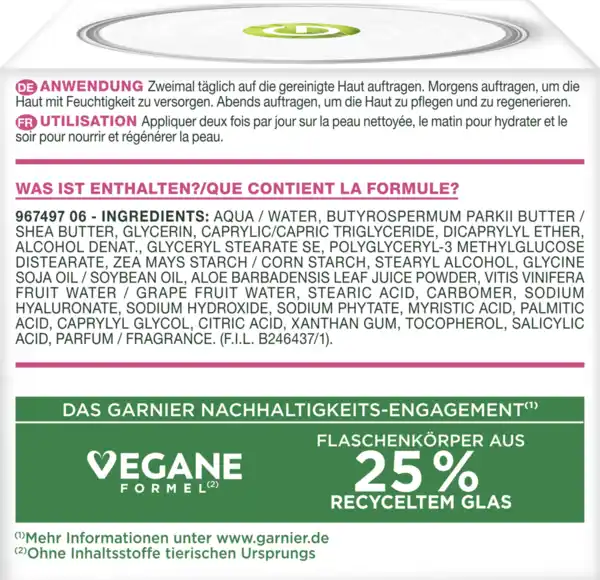 Bild 2 von Garnier Hyaluron Barrier Repair Beruhigende Creme, 50 ml