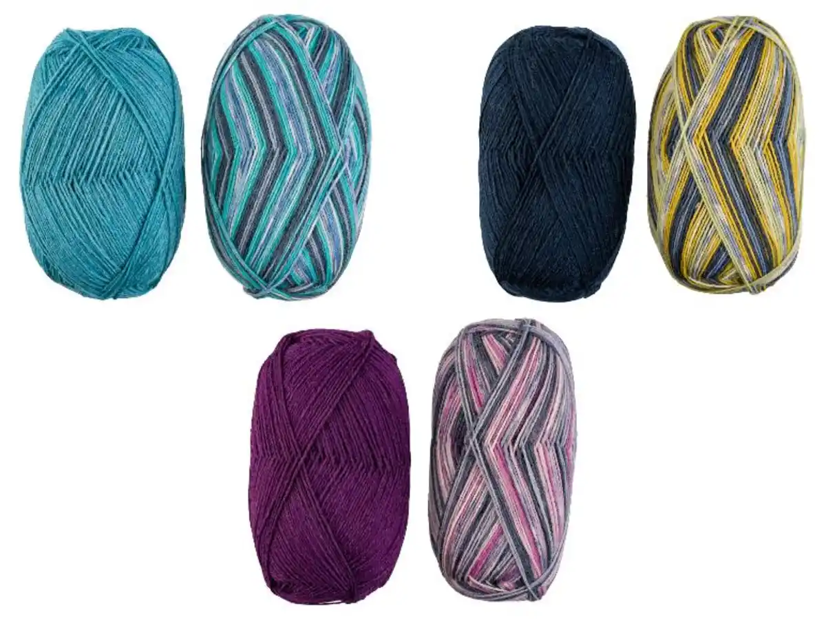 Bild 1 von crelando® 4-fädige Sockenwolle »Anika«