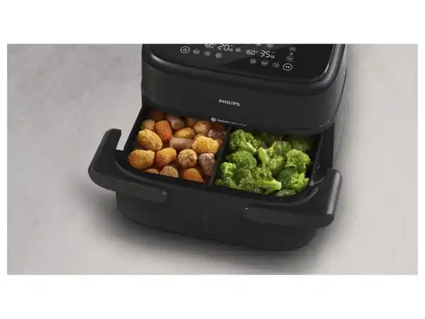 Bild 2 von PHILIPS Heißluftfritteuse »1000 Series Flexible Basket NA150/00«