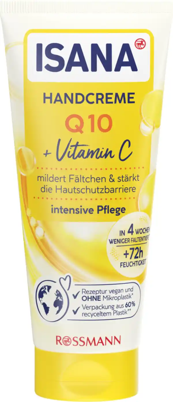 Bild 2 von ISANA Handcreme Q10 + Vitamin C, 100 ml