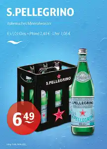 S.PELLEGRINO italienisches Mineralwasser
