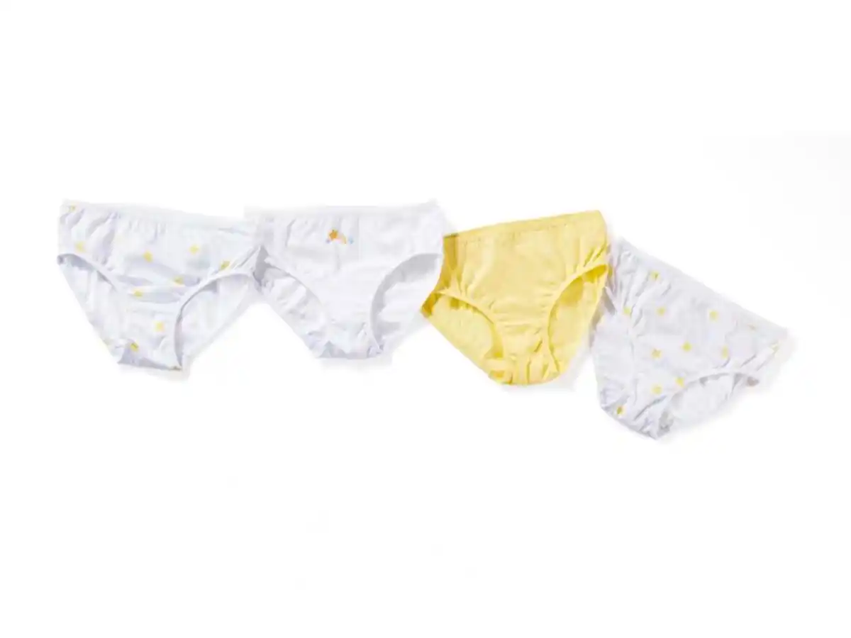 Bild 2 von lupilu® Kleinkinder Slips, 4 Stück, reine Bio-Baumwolle