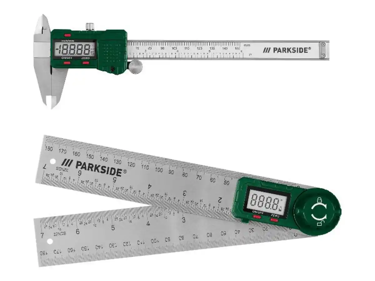 Bild 1 von PARKSIDE® Messschieber / Winkelmesser, digital