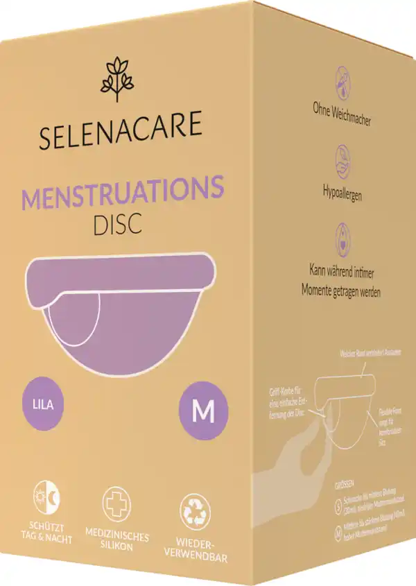 Bild 1 von Selenacare Menstruationsdisk M, Lila