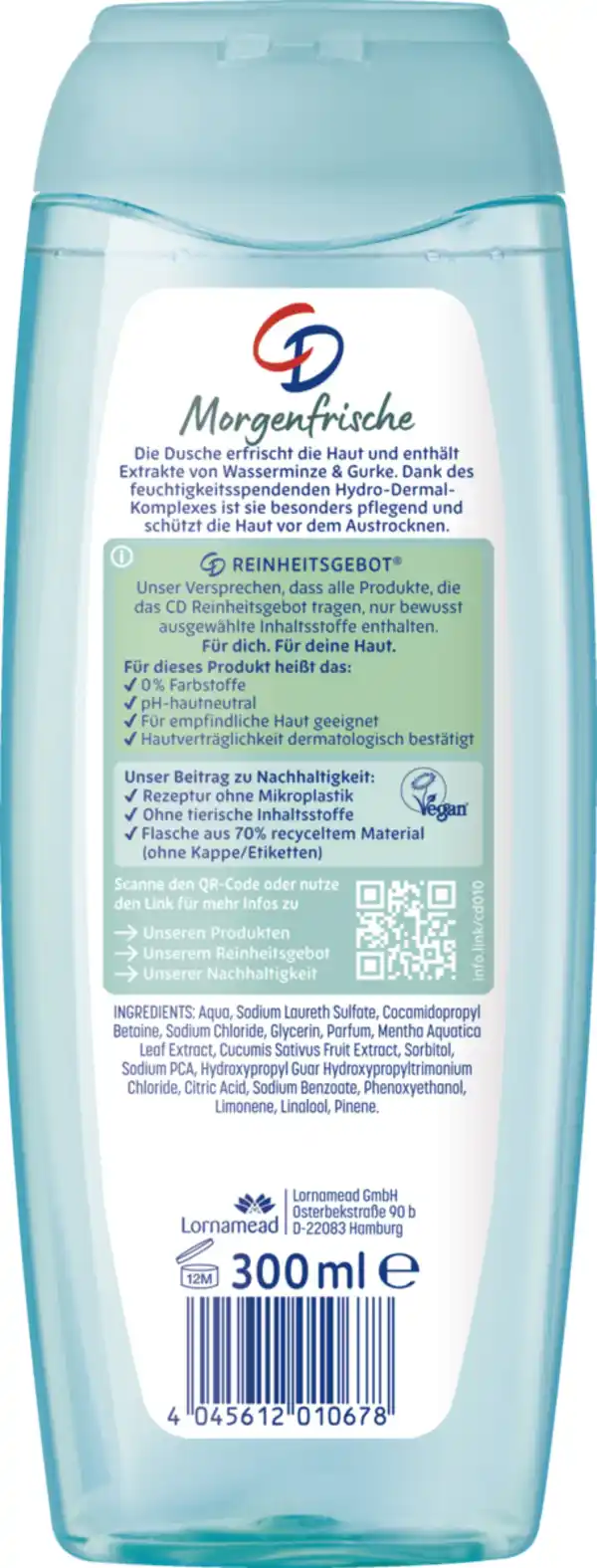 Bild 2 von CD Morgenfrische Duschgel, 300 ml