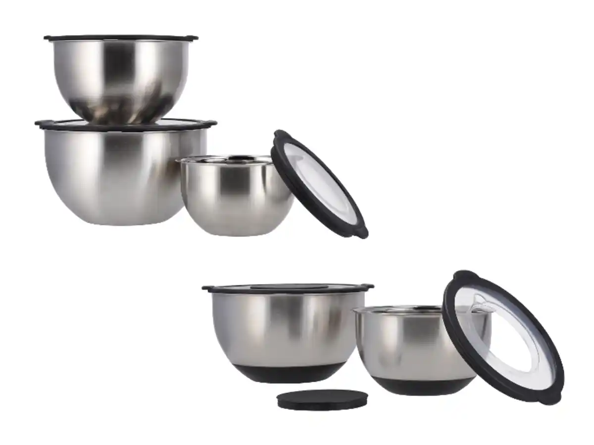 Bild 1 von SILVERCREST® Edelstahl Schüssel, mit Literskala