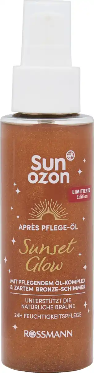 Bild 1 von sunozon Aprés Pflege-Öl Sunset Glow, 100 ml