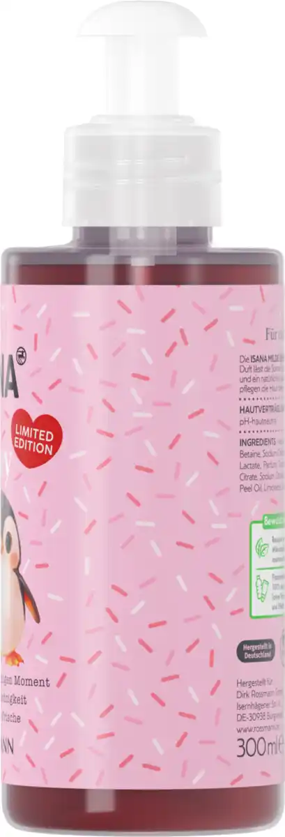 Bild 4 von ISANA Milde Seife Lovely Sunny Day, 300 ml