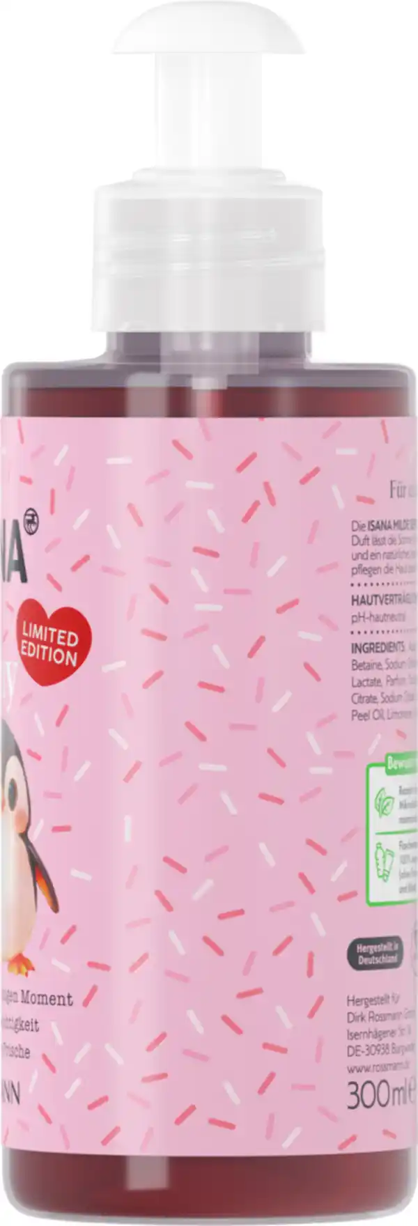 Bild 4 von ISANA Milde Seife Lovely Sunny Day, 300 ml