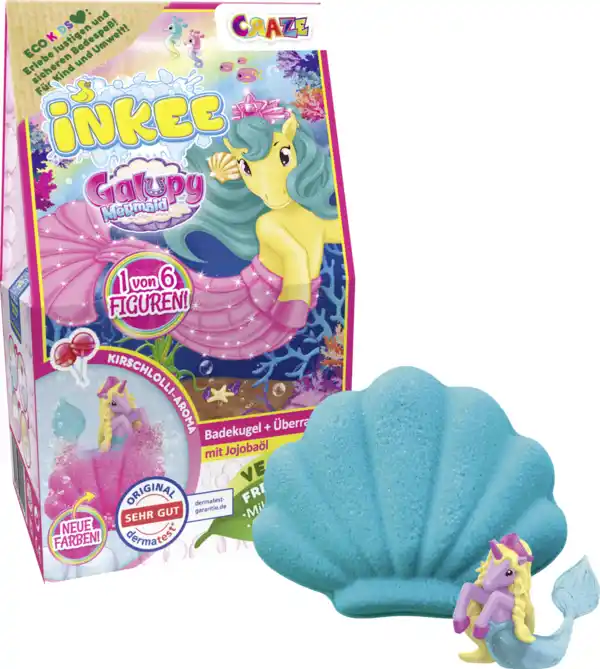 Bild 3 von CRAZE INKEE Überraschungsbadebombe, 100 g