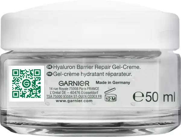 Bild 4 von Garnier Hyaluron Barrier Repair Gel-Creme, 50 ml