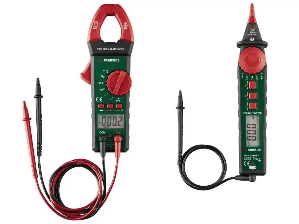 Bild 1 von PARKSIDE® Zangenamperemeter »PZM 2 B4« / Stift-Multimeter »PSM 2 B4«, für präzise Messungen